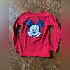 Baby GAP Disney Kids Mickey Mouse Longsleeve Shirt size 5t